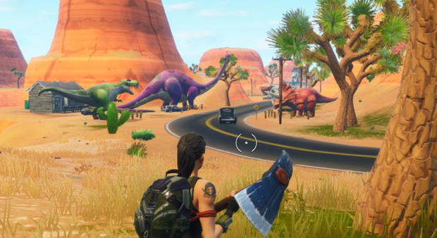 フォートナイト 恐竜の出現場所はココだ 見逃すと損するぞ Fortnite 総攻略ゲーム