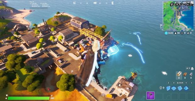 フォートナイト ダーティー ドックスでウルヴァリントロフィーを見つける攻略ガイド Fortnite 総攻略ゲーム