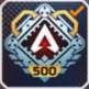 アカウントレベル500