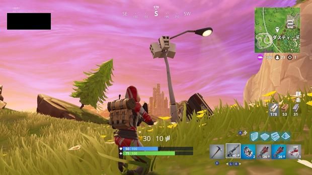 フォートナイト 複数の街灯のスポットライトでダンスするの7つの場所 Fortnite 総攻略ゲーム