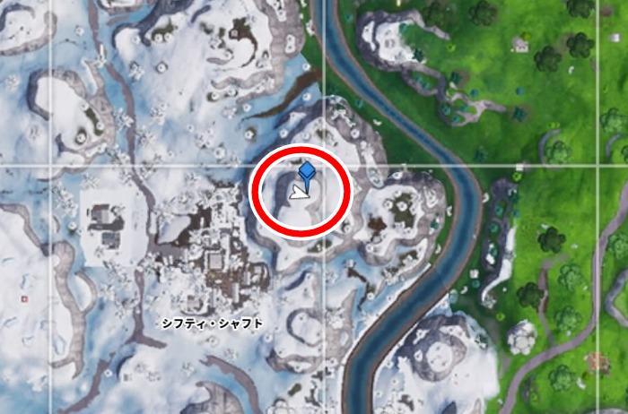 フォートナイト 1分攻略 大きなキャンディケインを訪れるの場所はココだ Fortnite 総攻略ゲーム