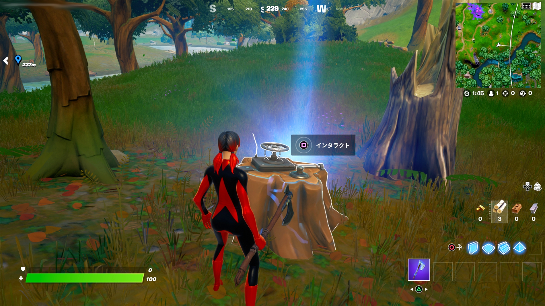 フォートナイト ウィーピングウッズの情報受渡地点とインタラクトする 攻略ガイド チャプター2シーズン7 Fortnite 総攻略ゲーム